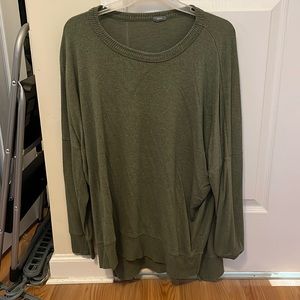 Aerie Oversized Green Sweater